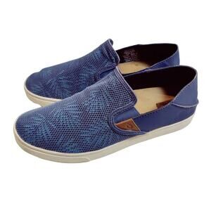 OluKai Blue Slip-On Sneakers